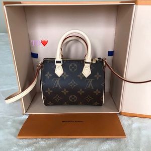 ✨Brand new Louis Vuitton Nano Speedy!